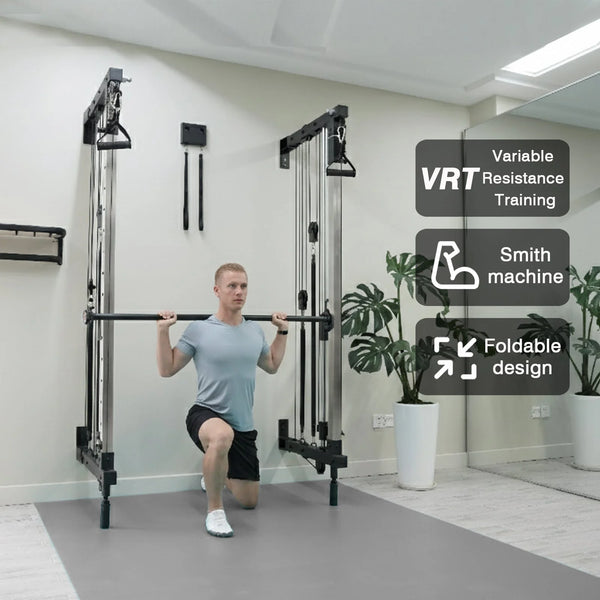 Vertex Foldaway Smith Machine & Pulley System