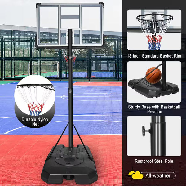 Apex Youth Adjustable Basketball Hoop