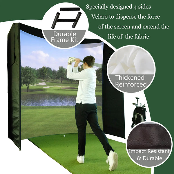 Fairway Elite Golf Simulator Enclosure Kit
