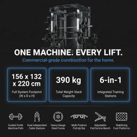 Home Gym Smith Machine Cable Crossover Weightlifting Sports Training — Results & Stats